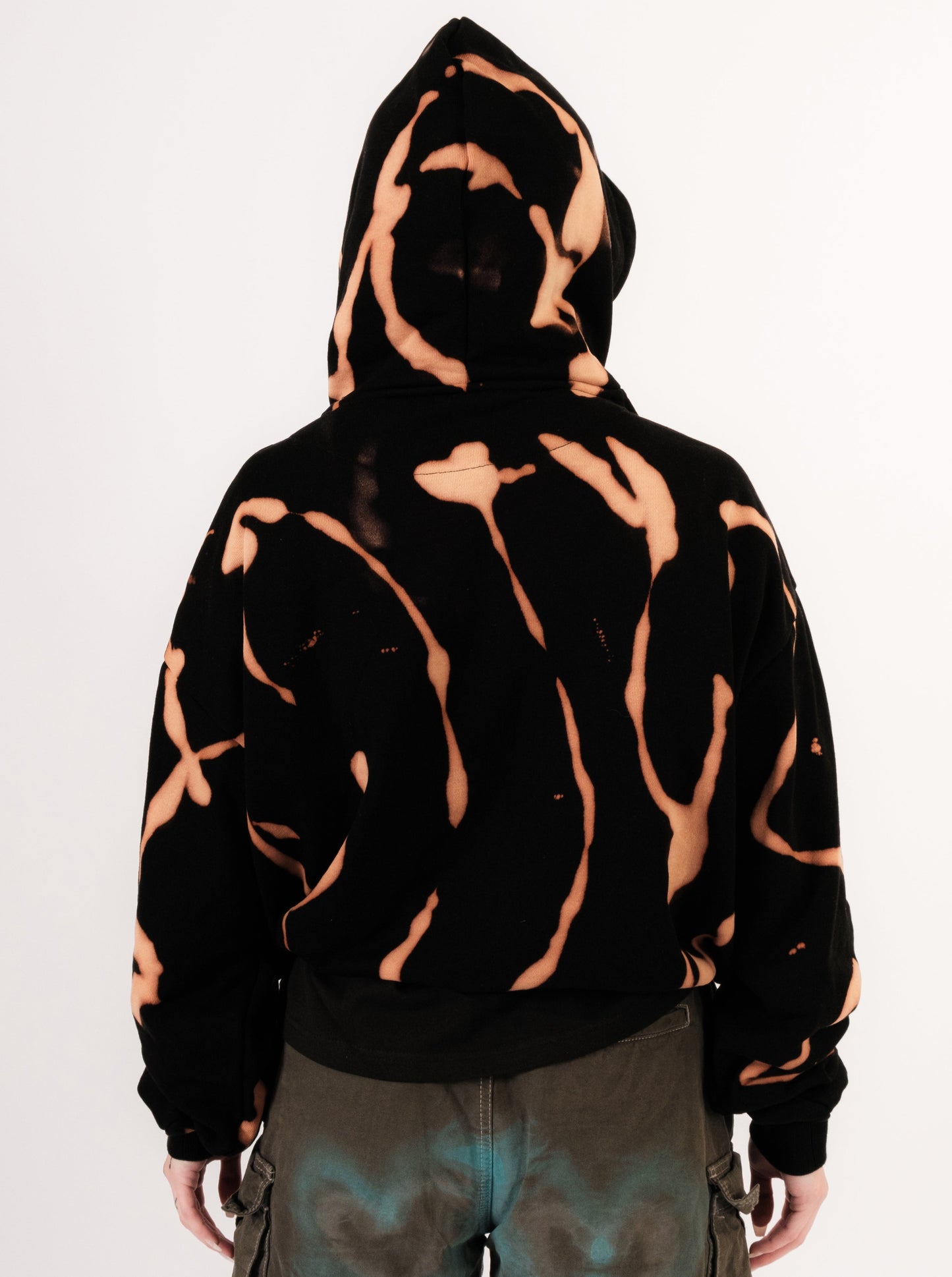Bleached Swirly Hoodie