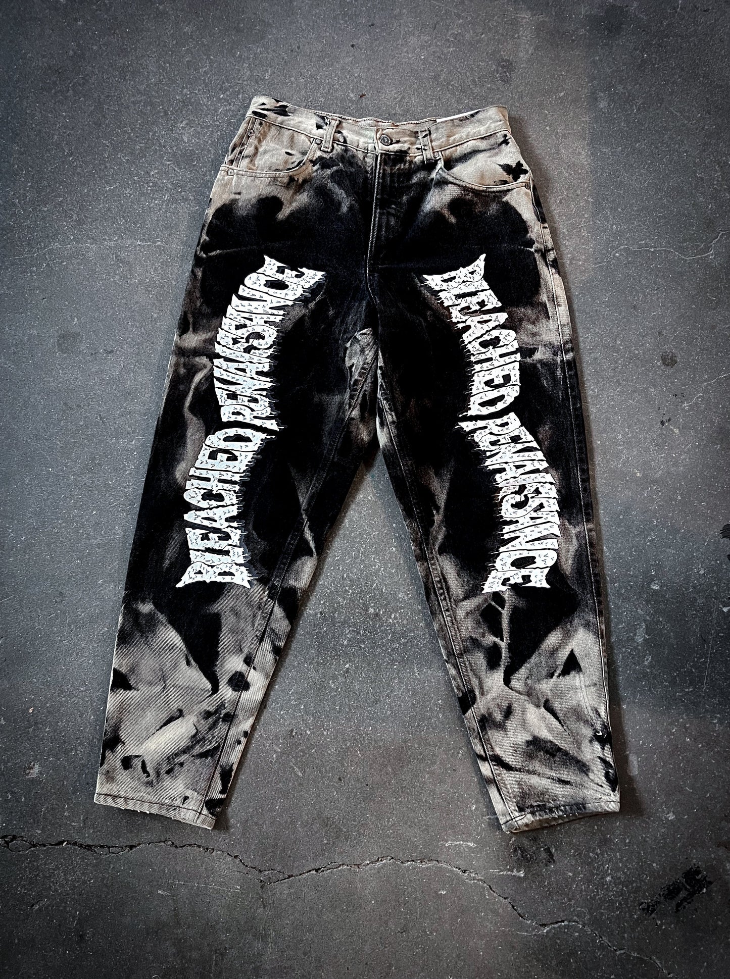 Water Bleached Jeans (#6)
