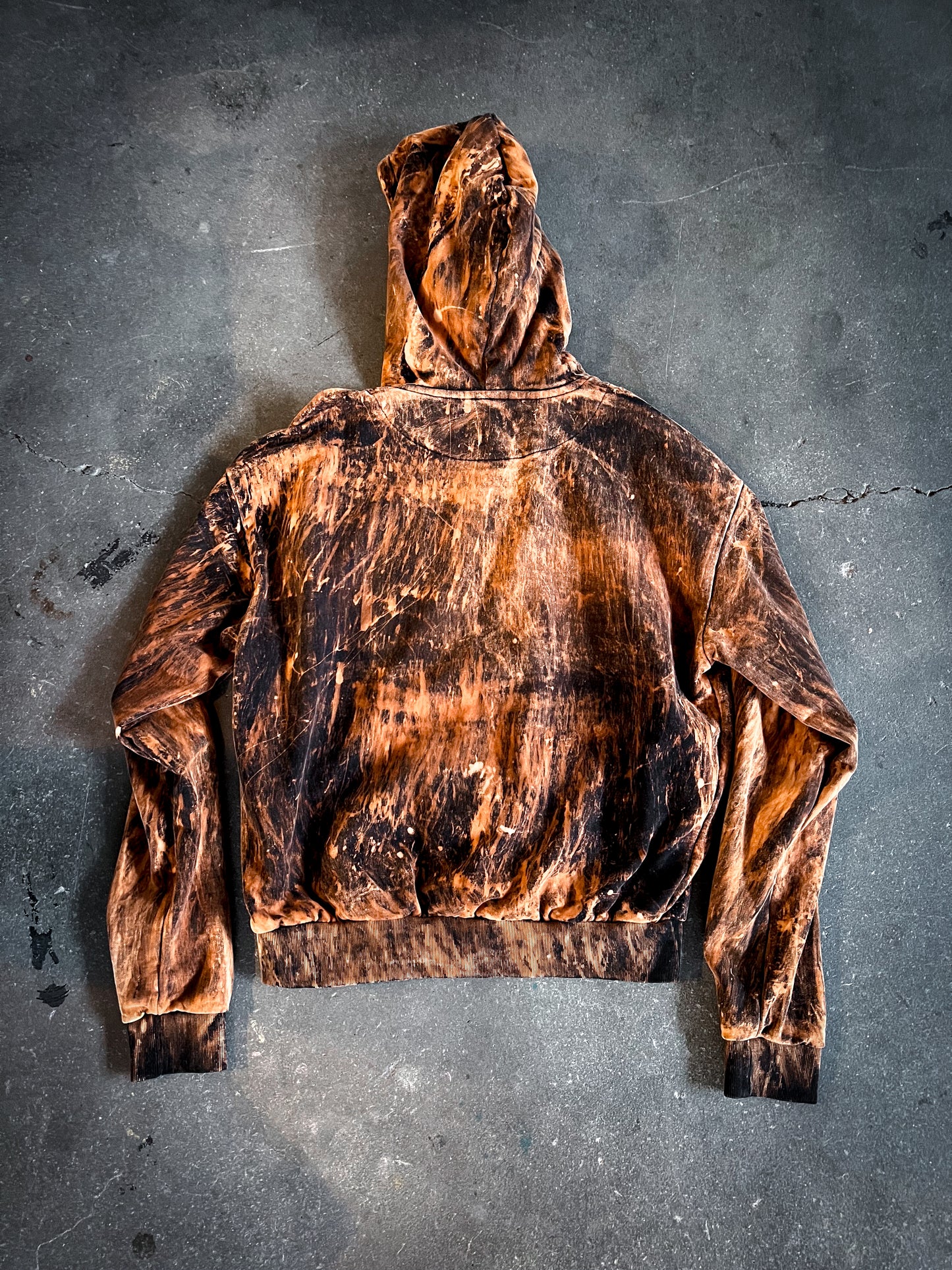 Brush Bleached Hoodie