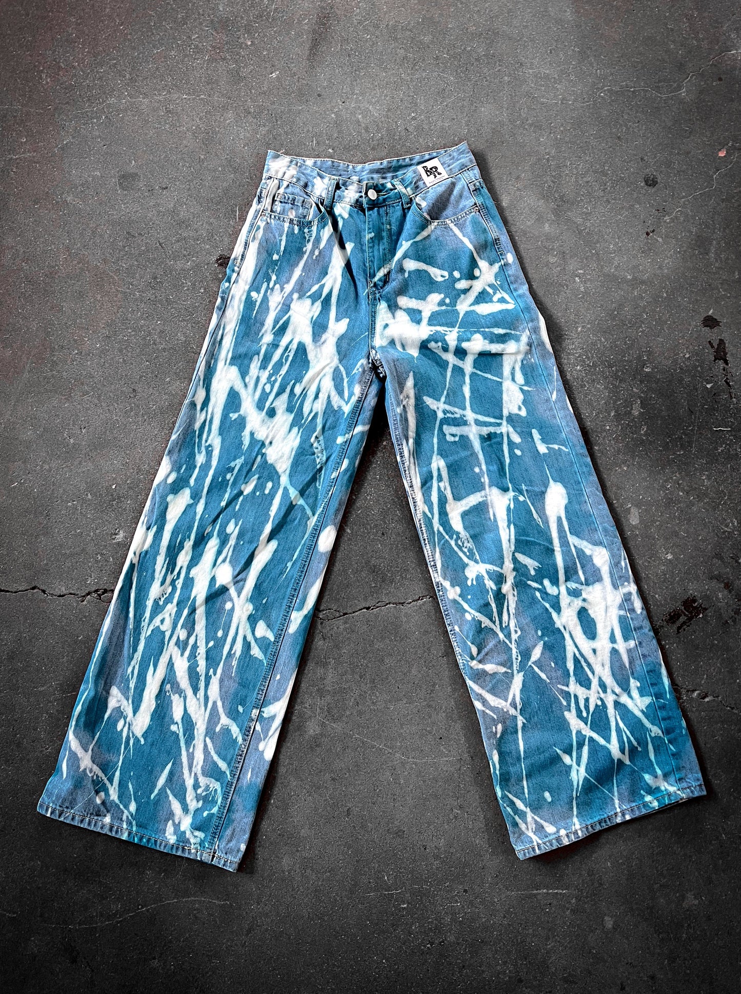 Wild Spatter Jeans
