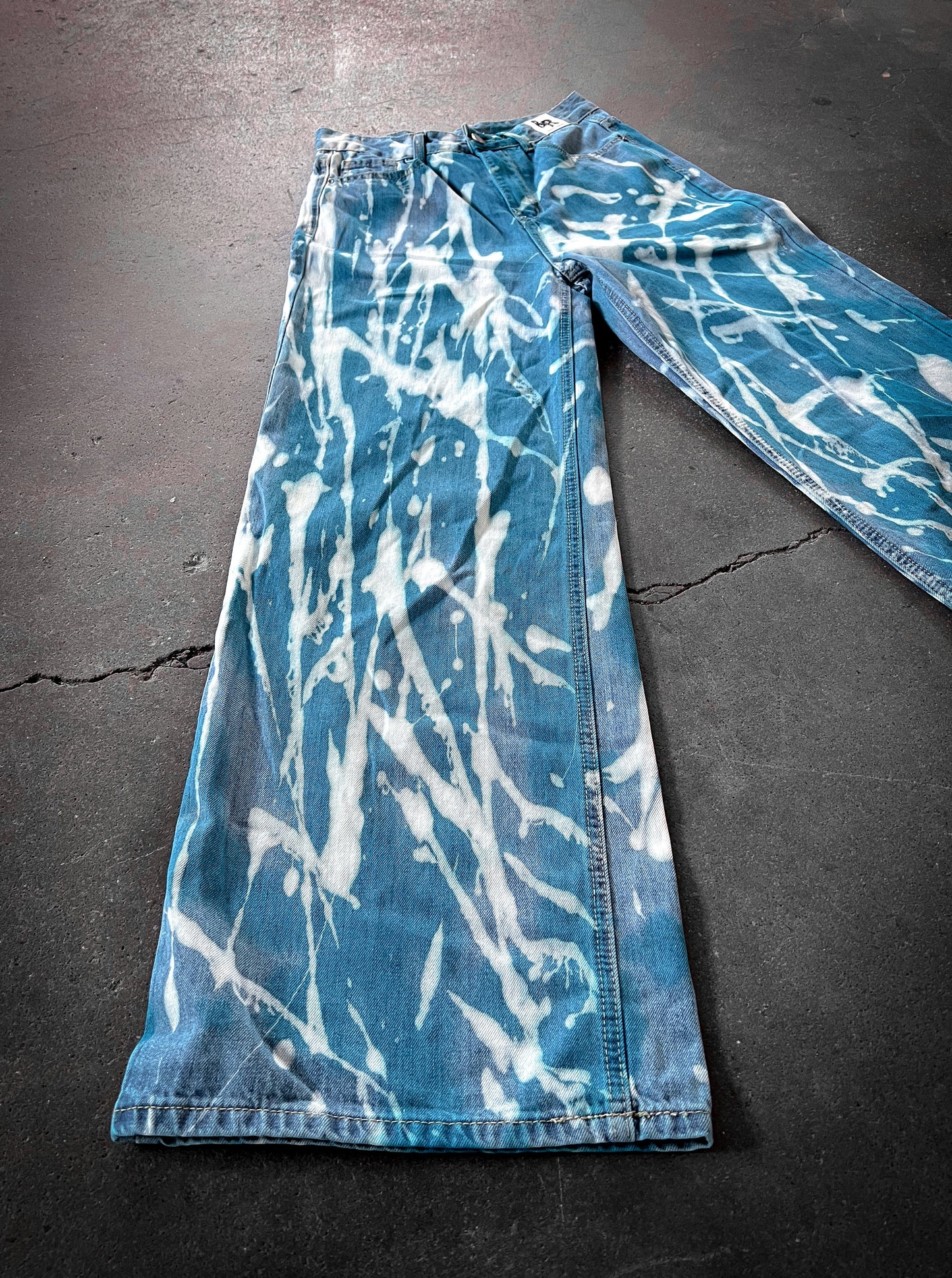 Wild Spatter Jeans