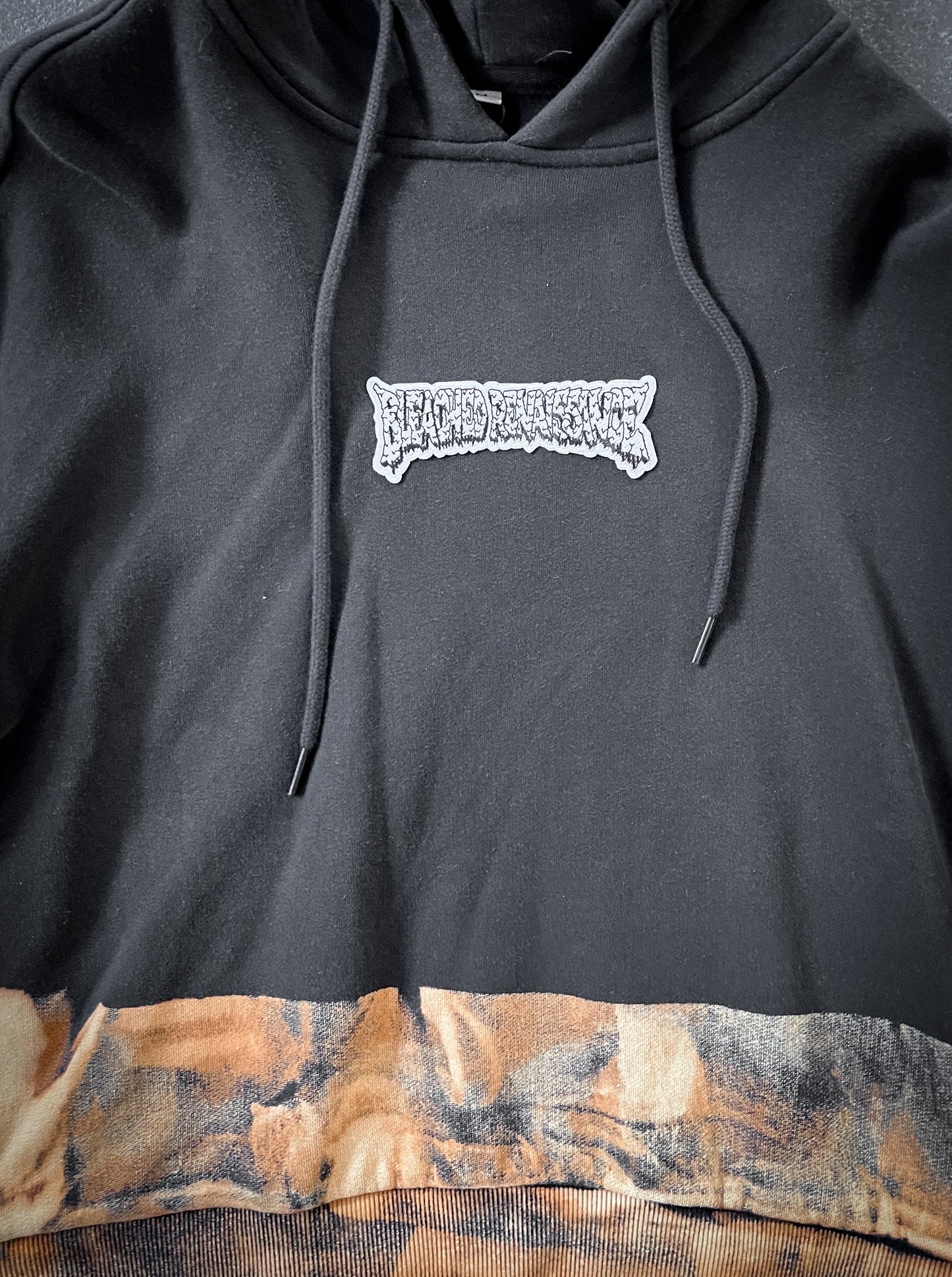 Bottom Bleached Hoodie (all colors)