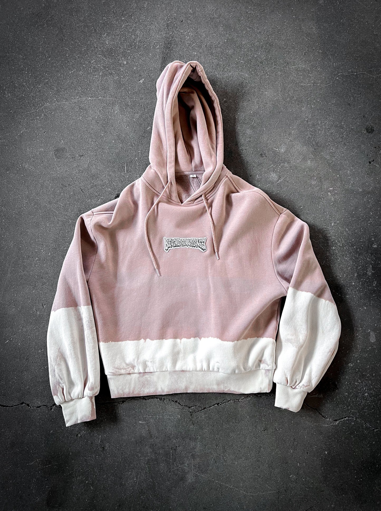 Bottom Bleached Hoodie (all colors)