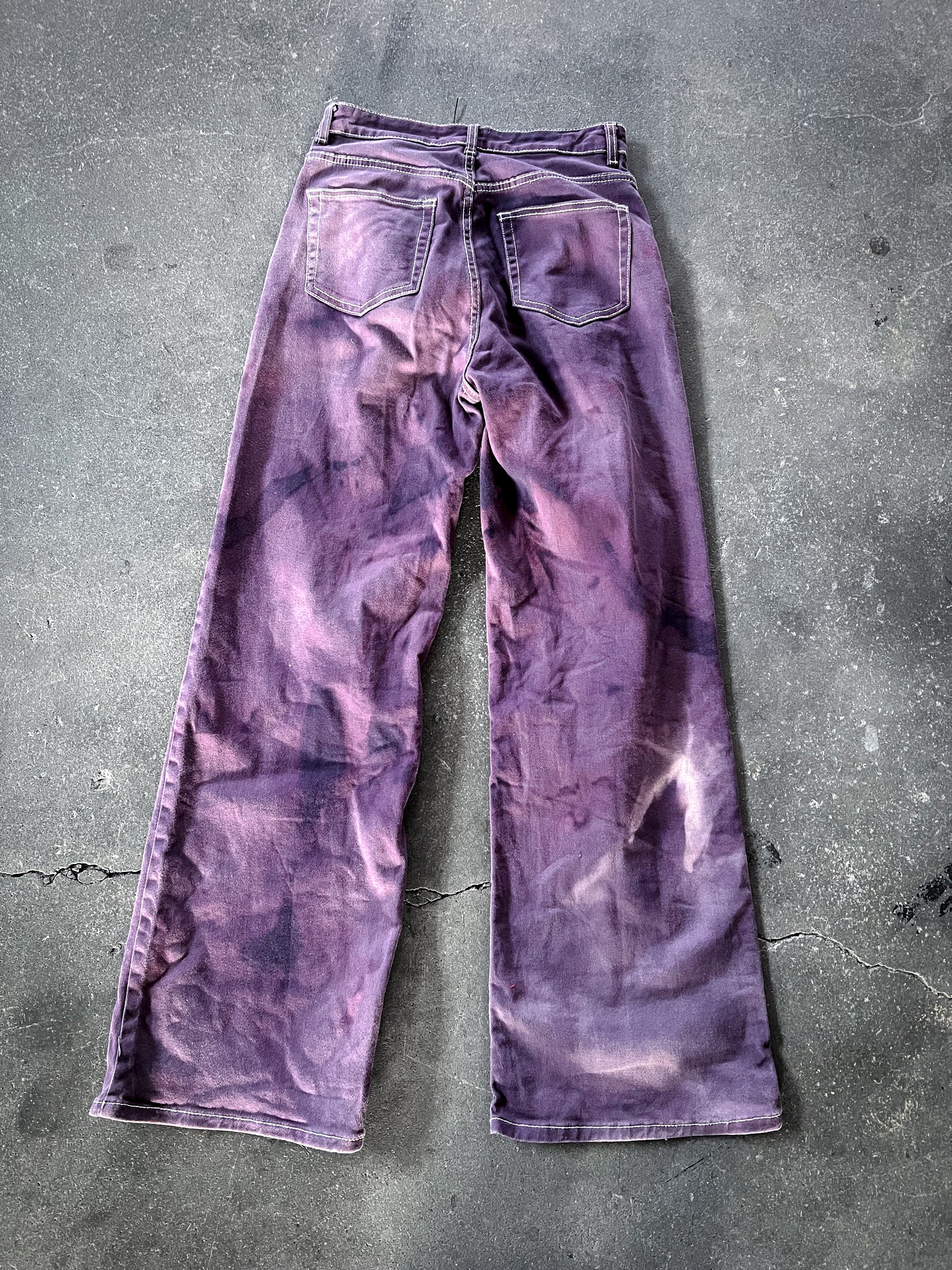 Purple Lean Fein Jeans