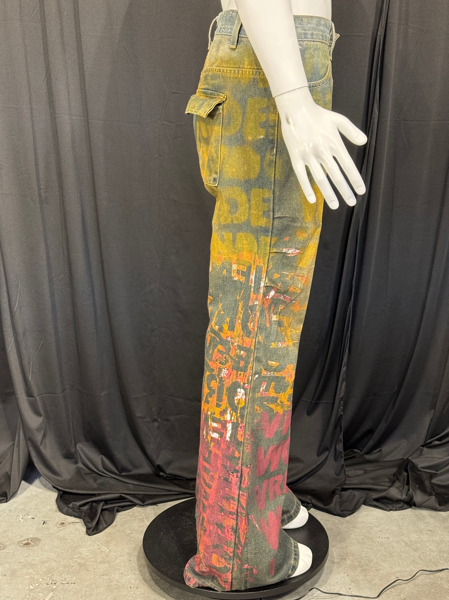 HAPPY STAR FLARE JEANS