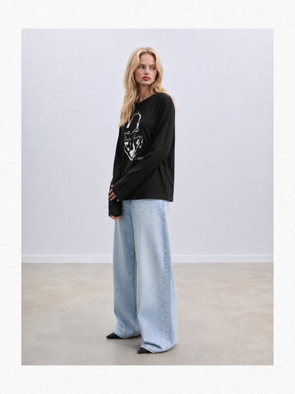 WOMEN'S BAD ROMANCE LONGSLEEVE