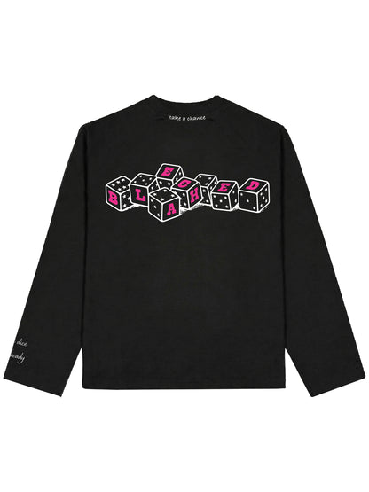 WOMEN'S DICES LONGSLEEVE