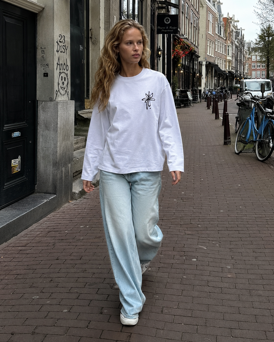 WOMEN'S FLORAL LONGSLEEVE