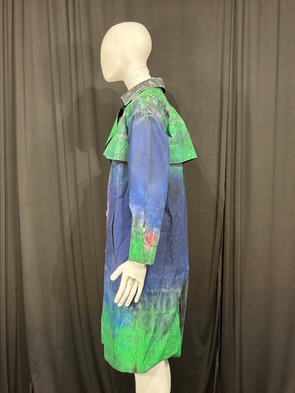 SEASIDE GRASS TRENCH COAT