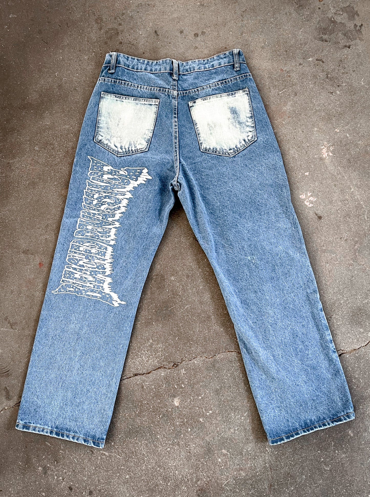 Bleached Y2K Jeans