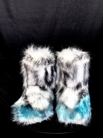 PSYCH FUR BOOTS