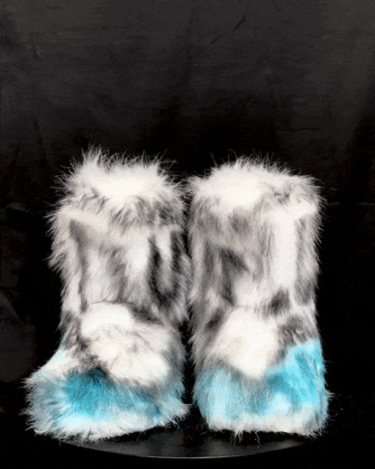 PSYCH FUR BOOTS