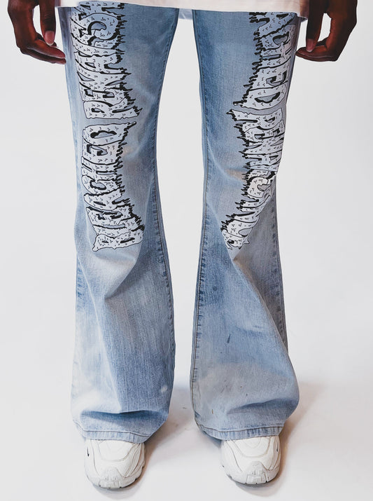 Water Bleached Jeans (#1)