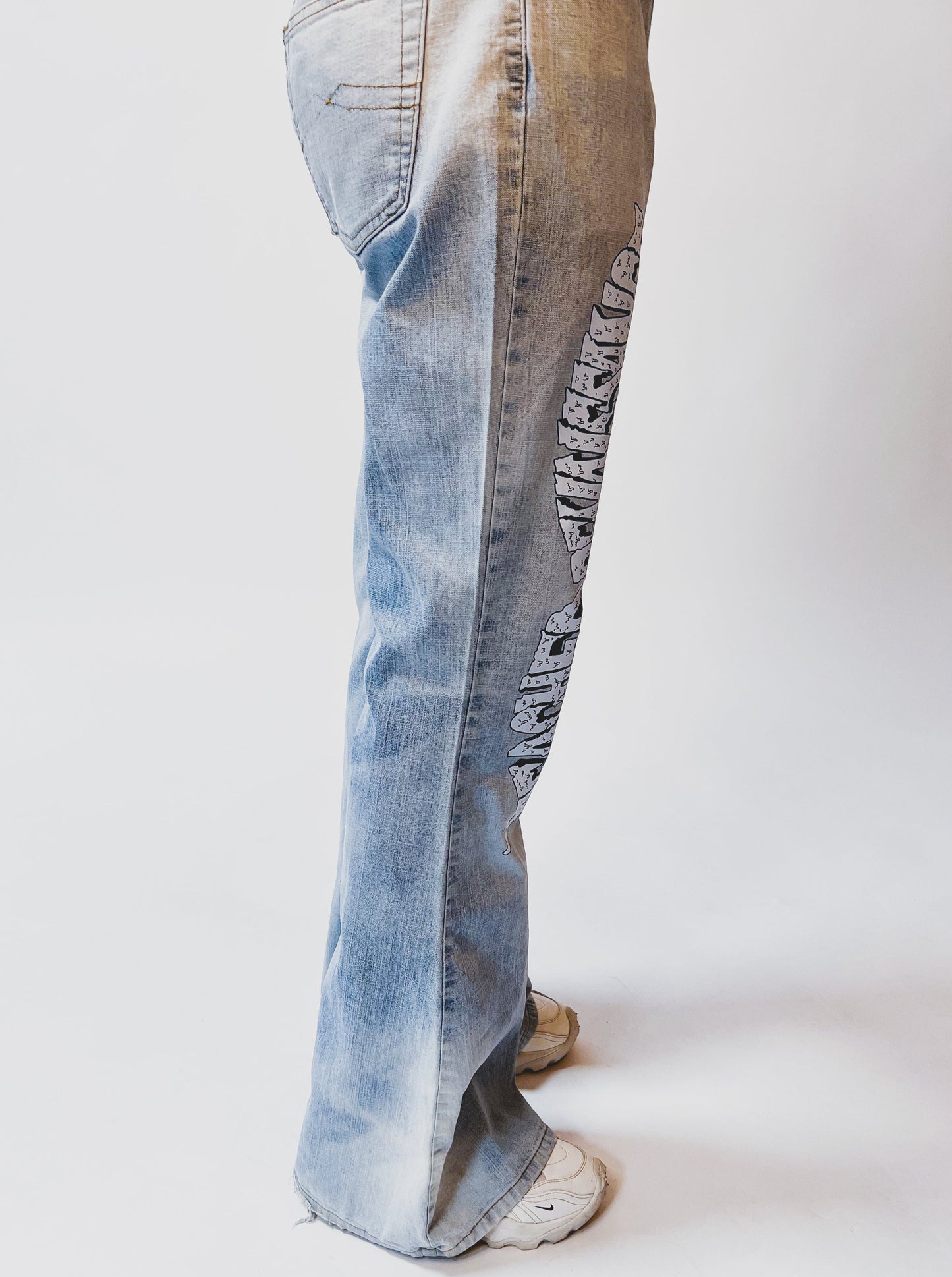 Water Bleached Jeans (#1)